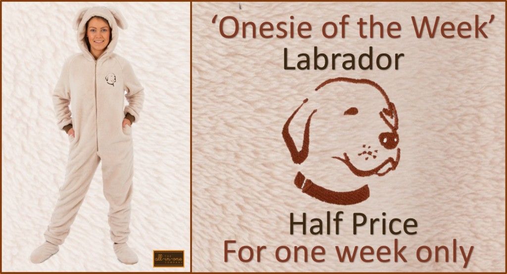 Labrador Onesie of the Week - Back by Popular Demand