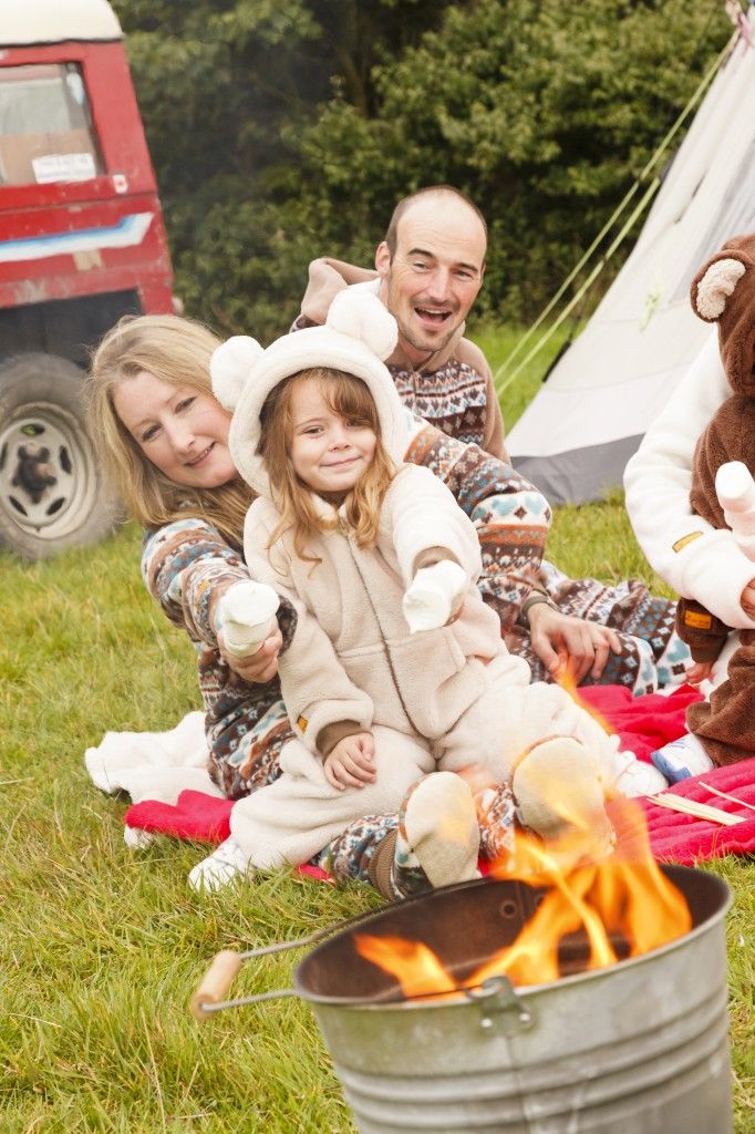 Onesie Camping - Toasted Marshmallow Day