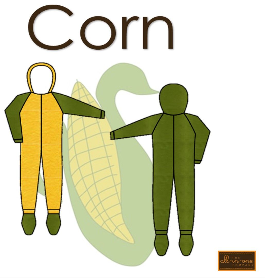 Corn Onesie by The All-in-One Company