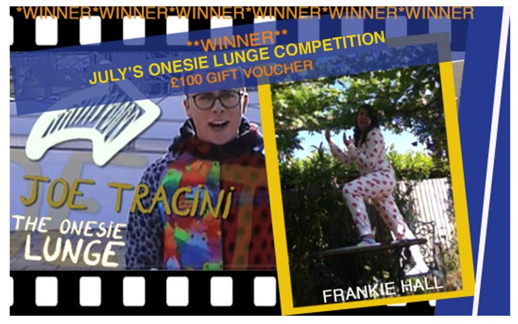 Winner of our Onesie Lunge Competition 