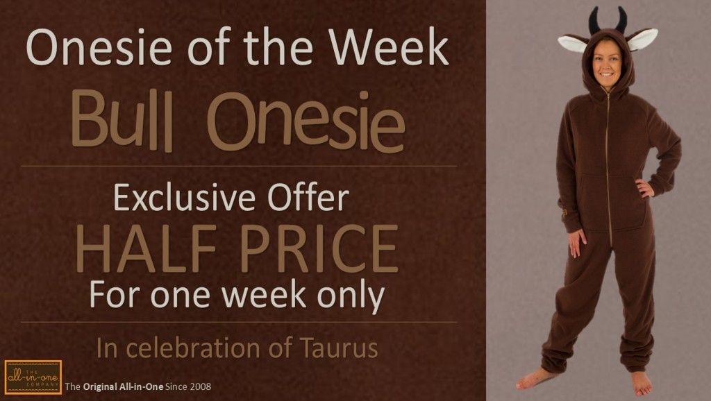 Onesie of the Week - Bull Onesie