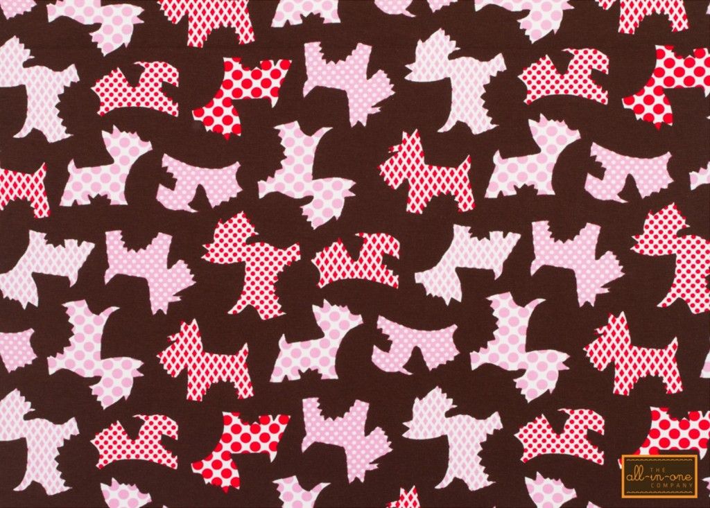 Fabric of the Week - Scotties Pink