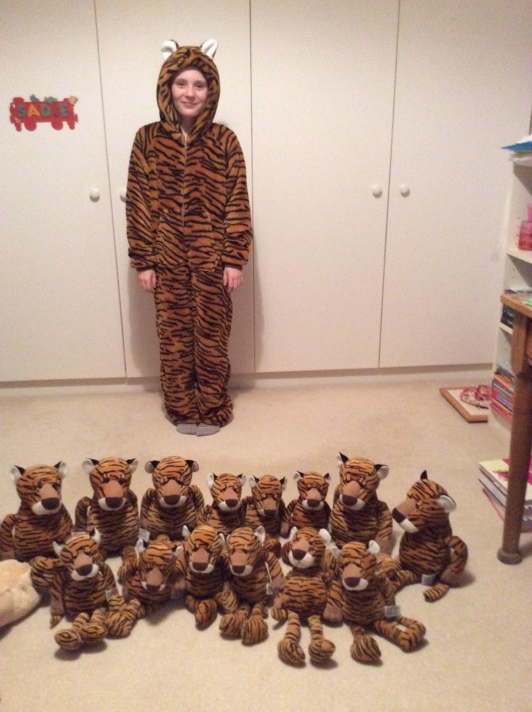 Onesie Review: Tiger-Tastic in Tigertastic!