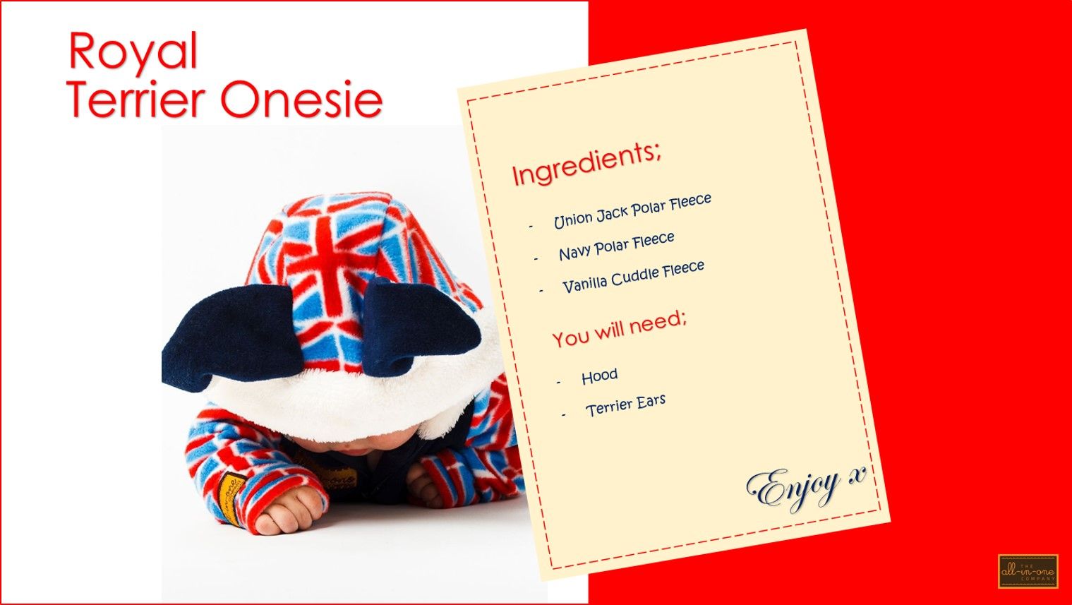The All-in-One Company - GBBO onesie 2