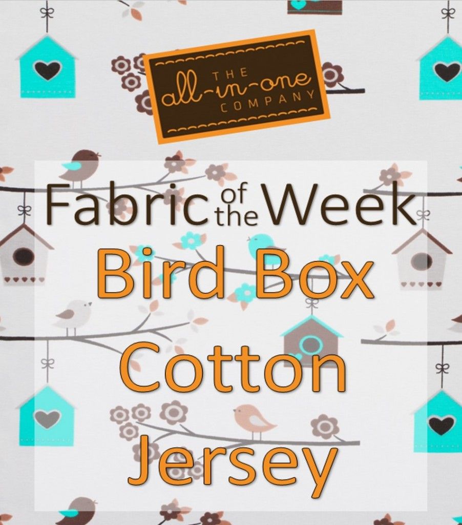 Fabric of the Week - Bird Box Cotton
