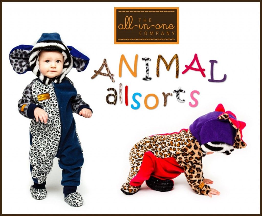 Animal Onesies; Animal Allsorts!