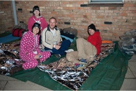 Onesie Charity Camp Out