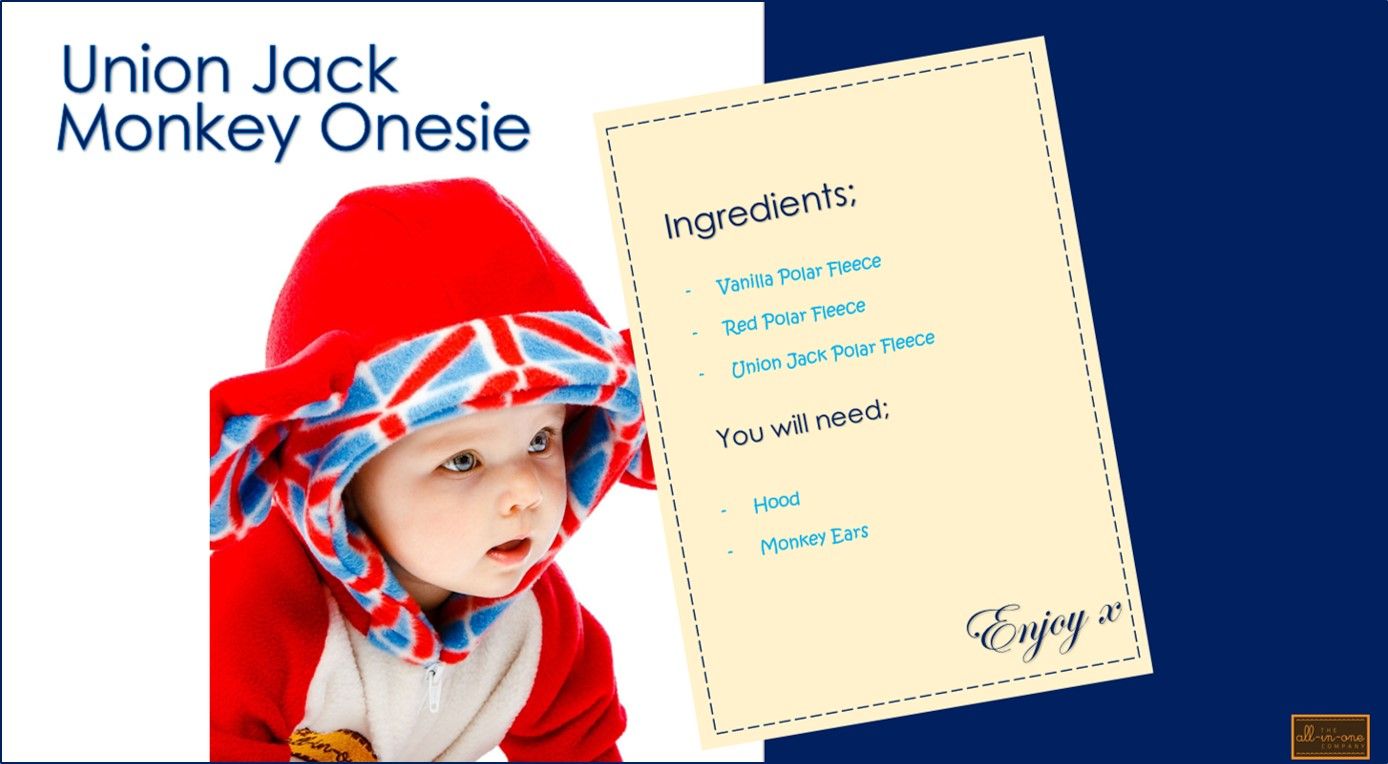 The All-in-One Company - GBBO Onesie 3