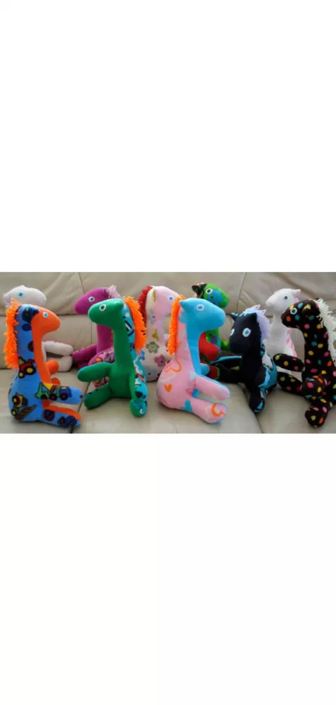 Chantry Middle School make giraffes from our off cuts