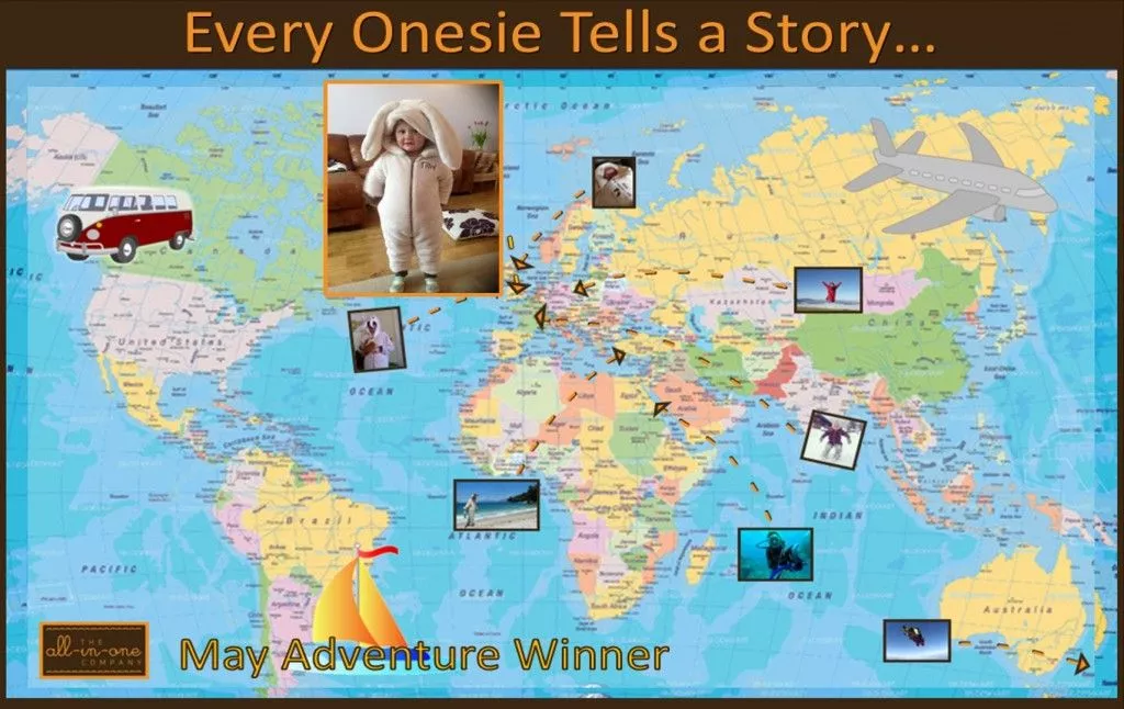 Every Onesie Tells a Story - May Adventure Winner
