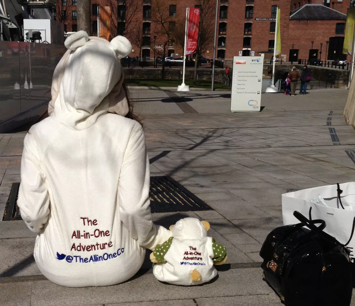 Onesie Adventure: Tweet me if you see me