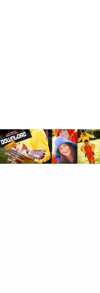 Wear your onesie at Download Festival this weekend..