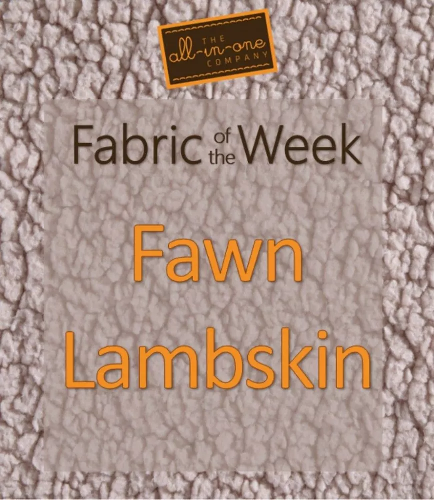Fabric of the Week - Fawn Lambskin