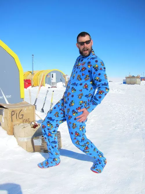 Our fantastic onesies make it to Antarctica