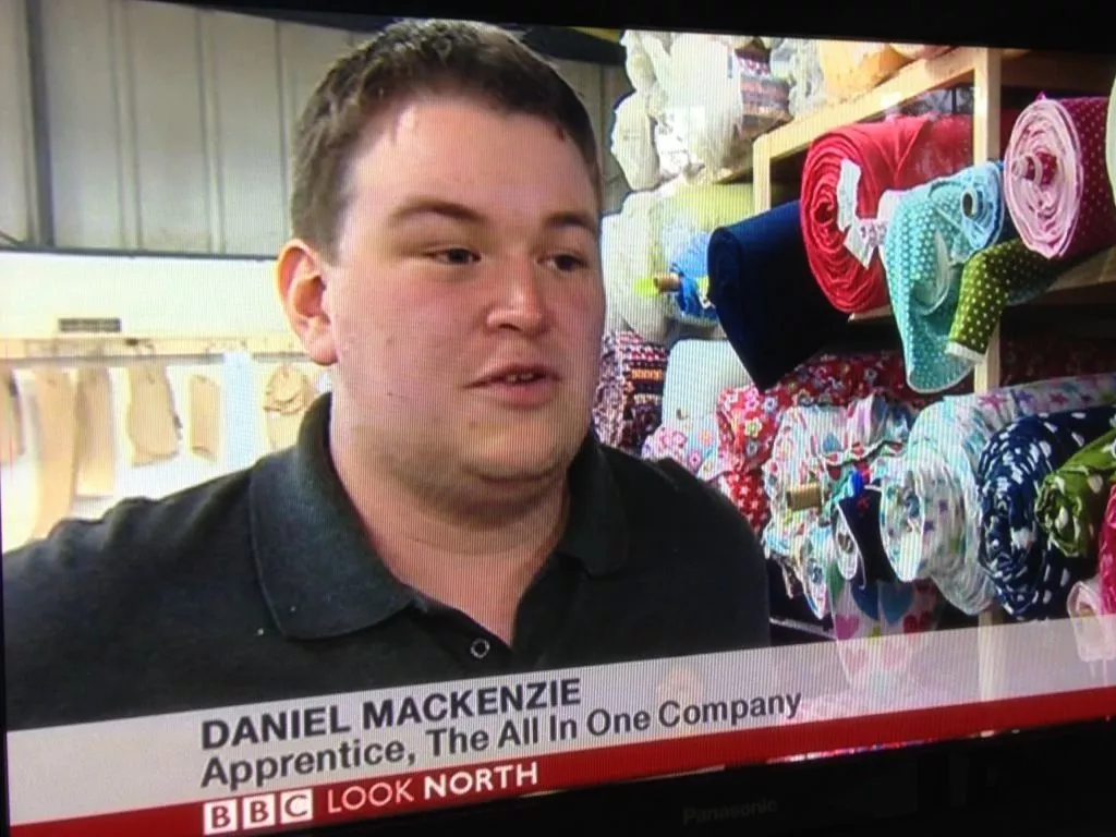 BBC Look North feature The All-in-One Company helping unemployment figures with apprenticeship schemes