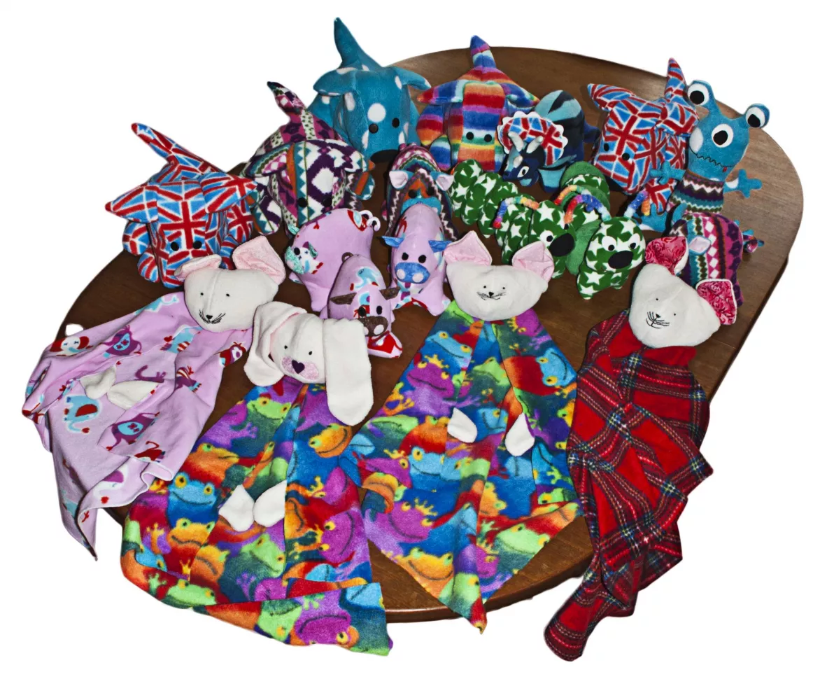 Onesie Creations From Usworth Quilters