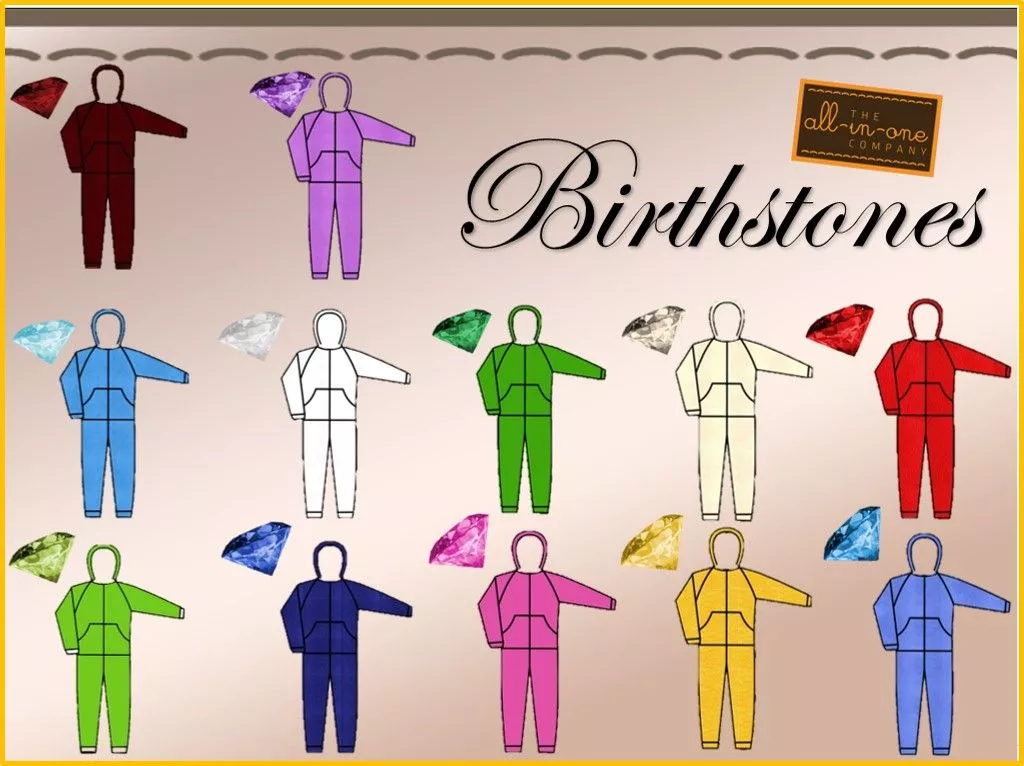 Onesie Birthstones