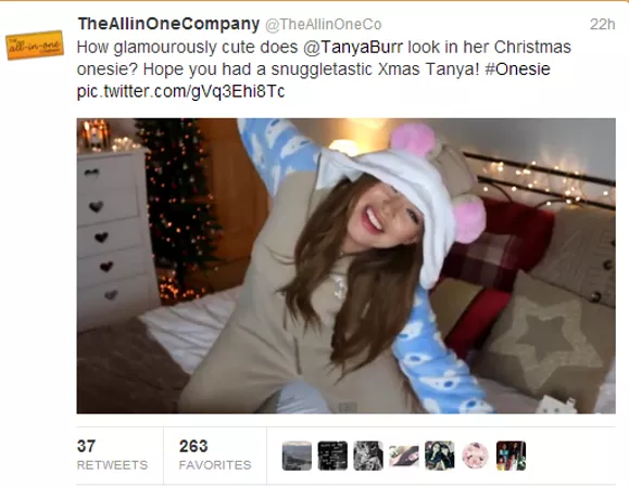 Onesie Hype for One Youtube Star
