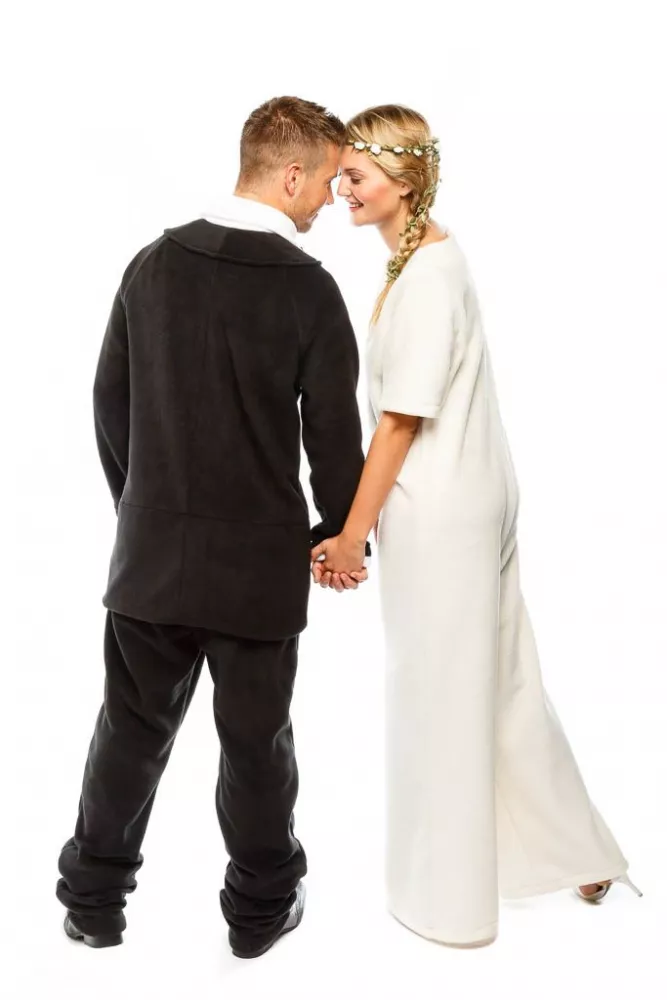 Onesie Winter Wedding