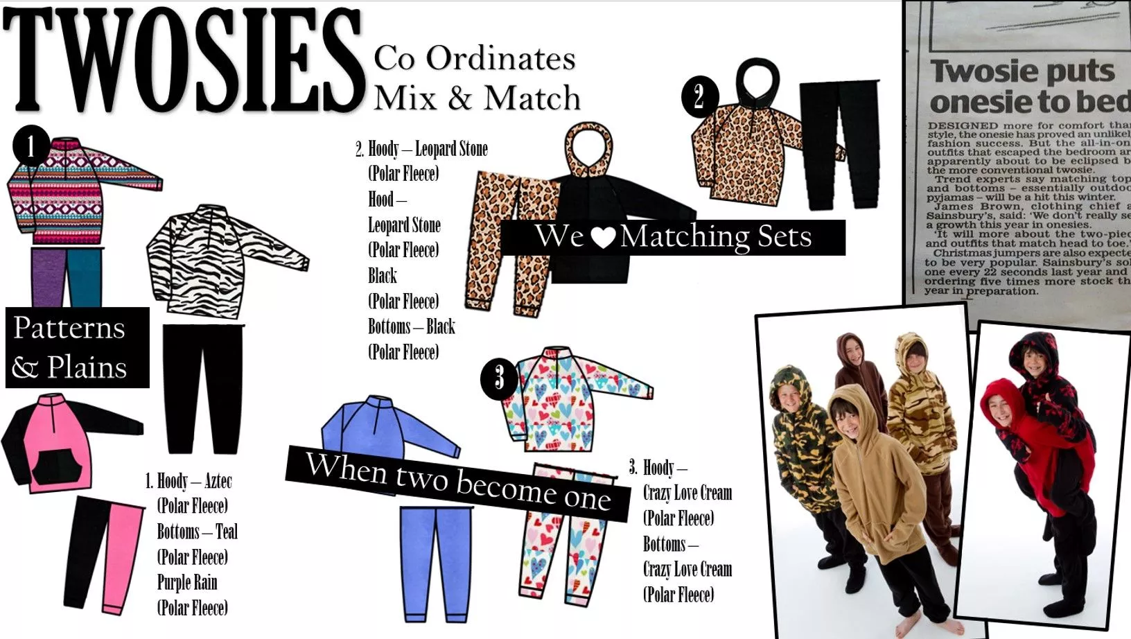 Onesies become Twosies