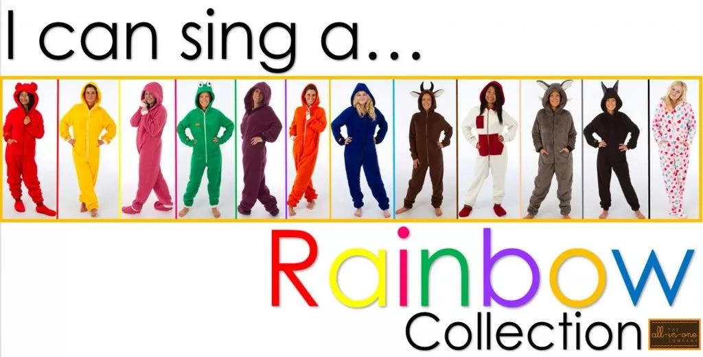 Onesie 'I can sing a Rainbow'