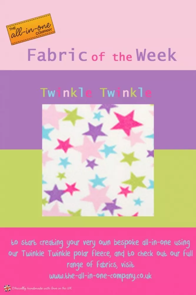 This weeks Onesie Fabric of the Week is...