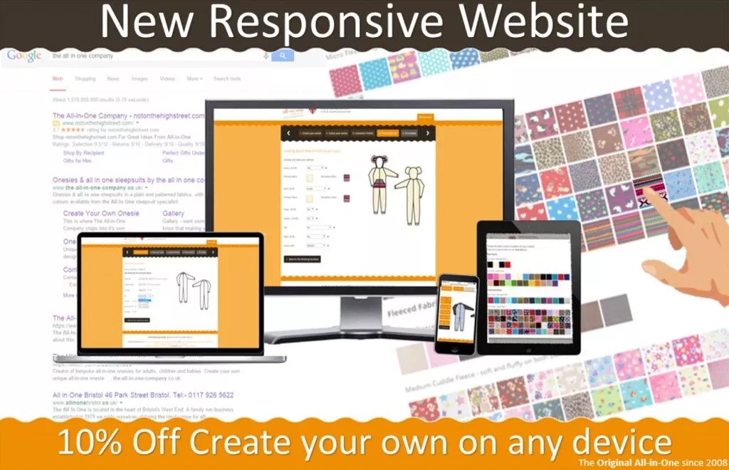 New Onesie Builder - Simplicity and fun, all at your fingertips