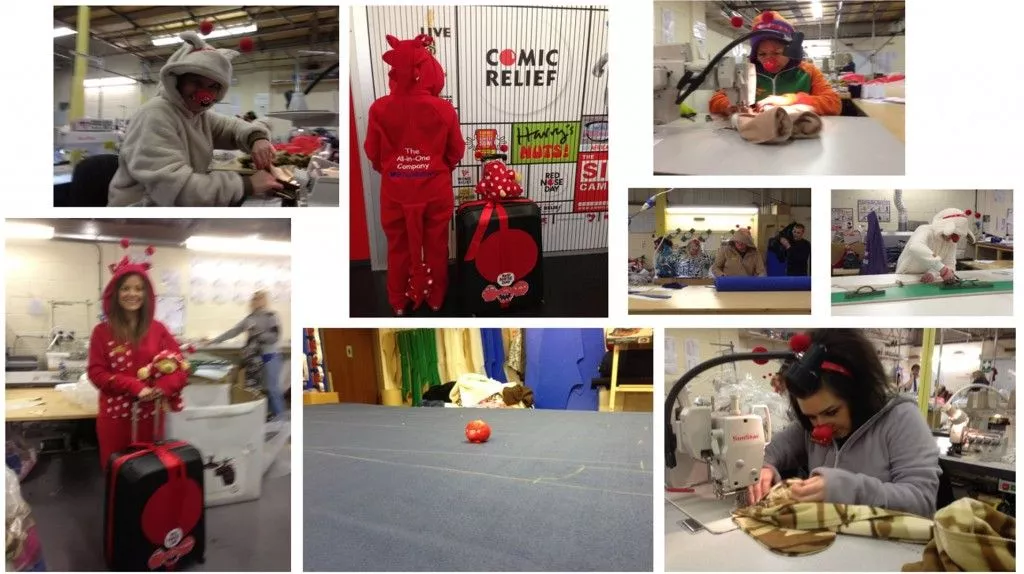 Onesie Red Nose Day 2015