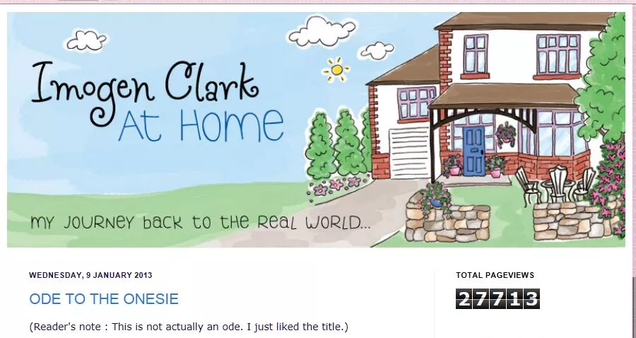 Blogger: Imogen Clark 'Ode to the Onesie'