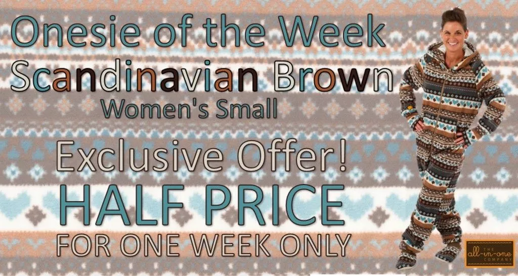 Onesie of the Week - Scandinavian Snuggles!