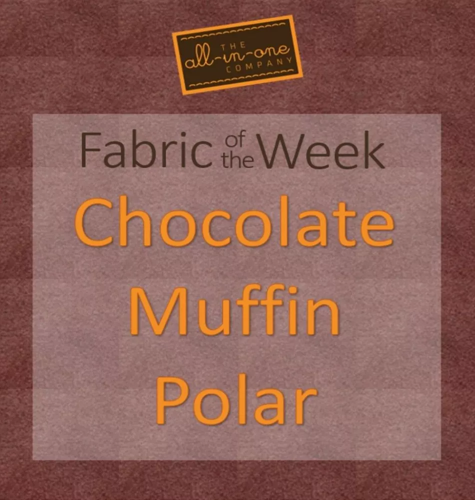 Fabric of the Week - Chocolate Muffin