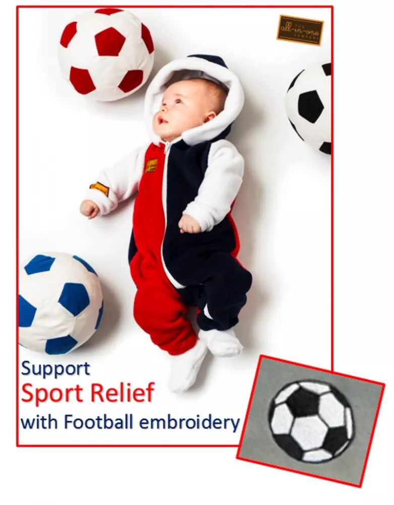 Onesie Supporters for Sport Relief