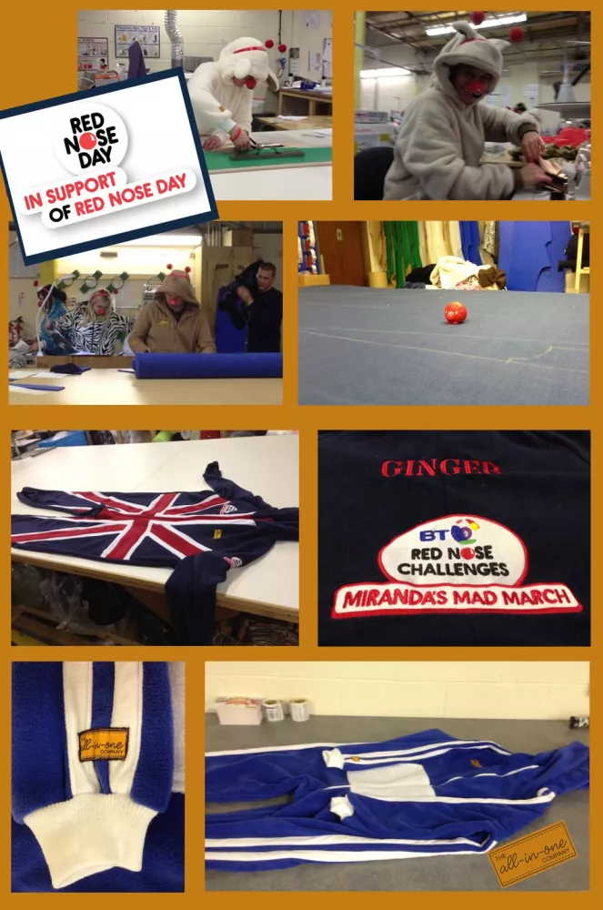 Red Nose Day 2013 - Behind the Scenes of the Onesie Production