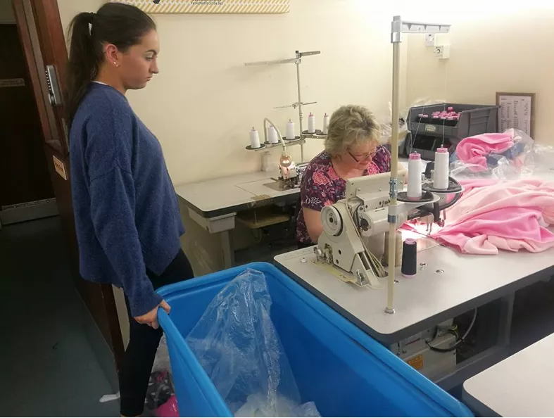 Onesie Work Experience - Zoe