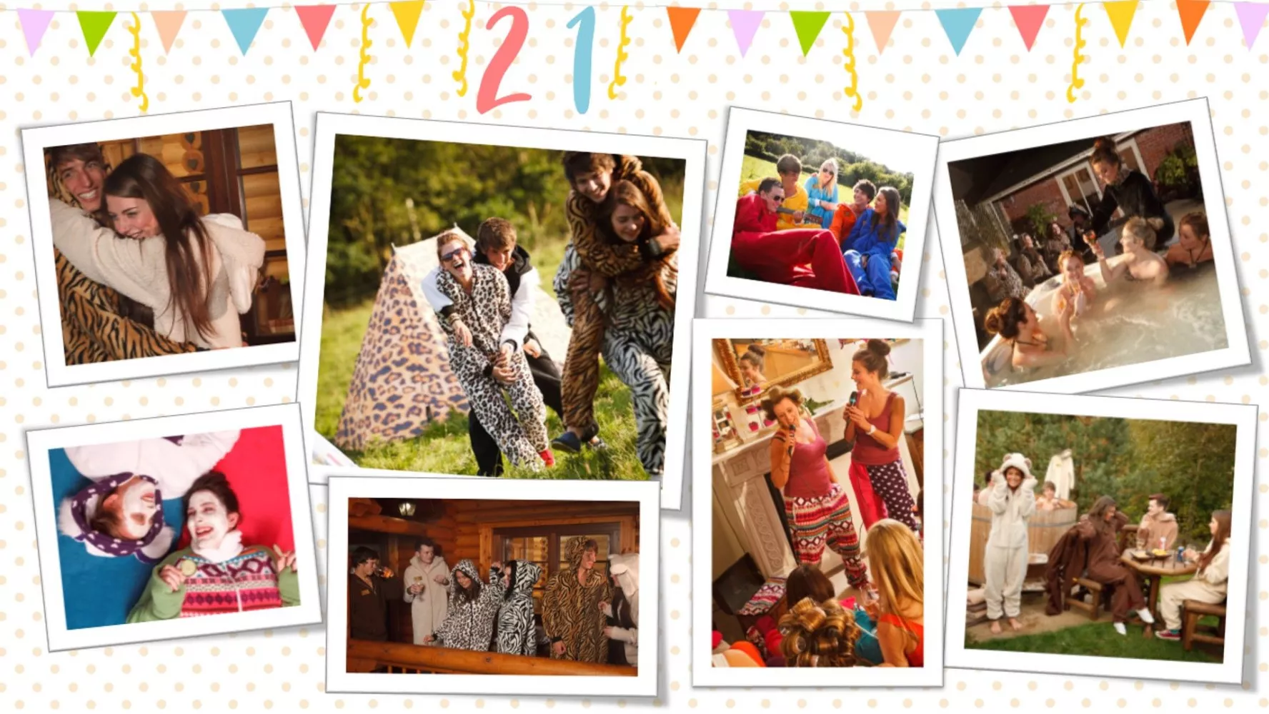 21st Birthday Onesies by The All-in-One Company