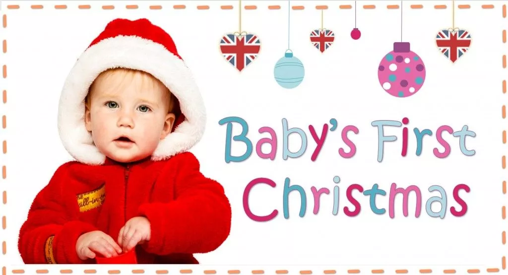 Onesie Baby's first Christmas