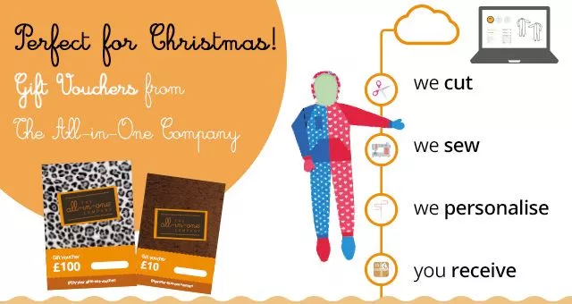 Onesie Gift Vouchers - Give The All-in-One Company Experience this Christmas