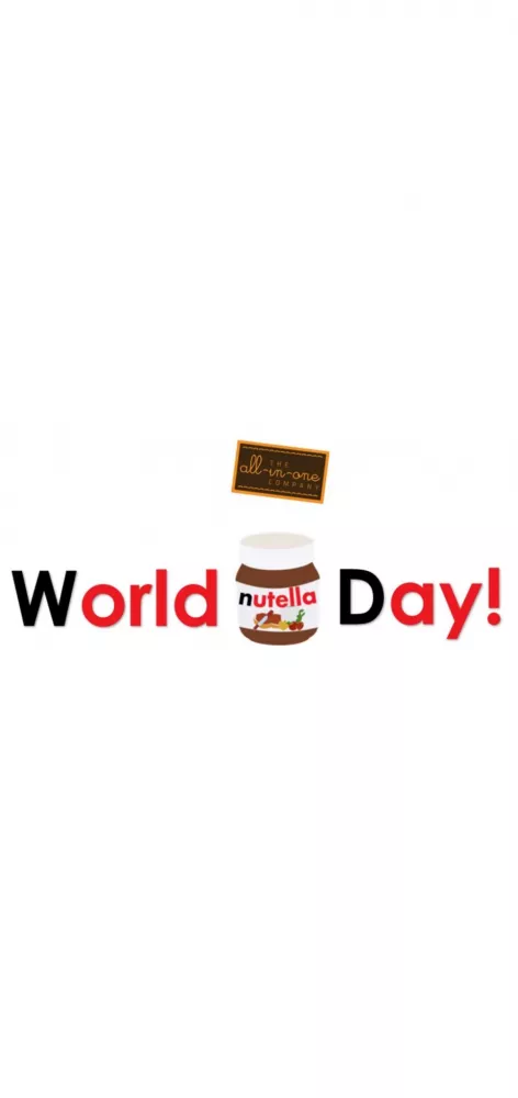 Onesie Happy World Nutella Day