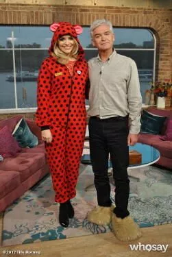 Holly Willoughby supports Go Pyjamas Campaign