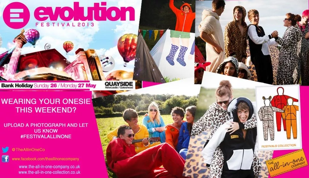Don't forget your onesie!!! - EVOLUTION Festival 2013