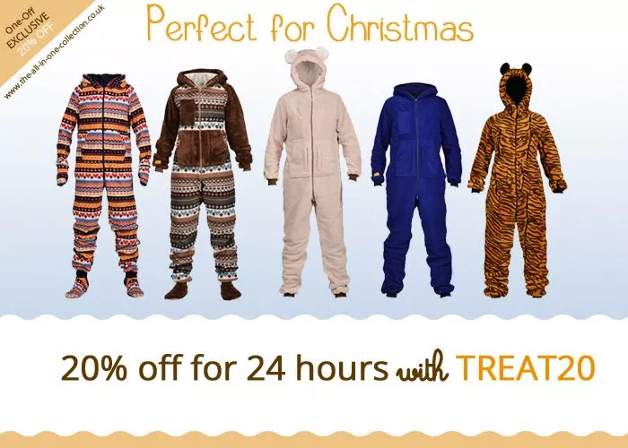 Onesie Offers: 24 Hour - 20% Off Sale!