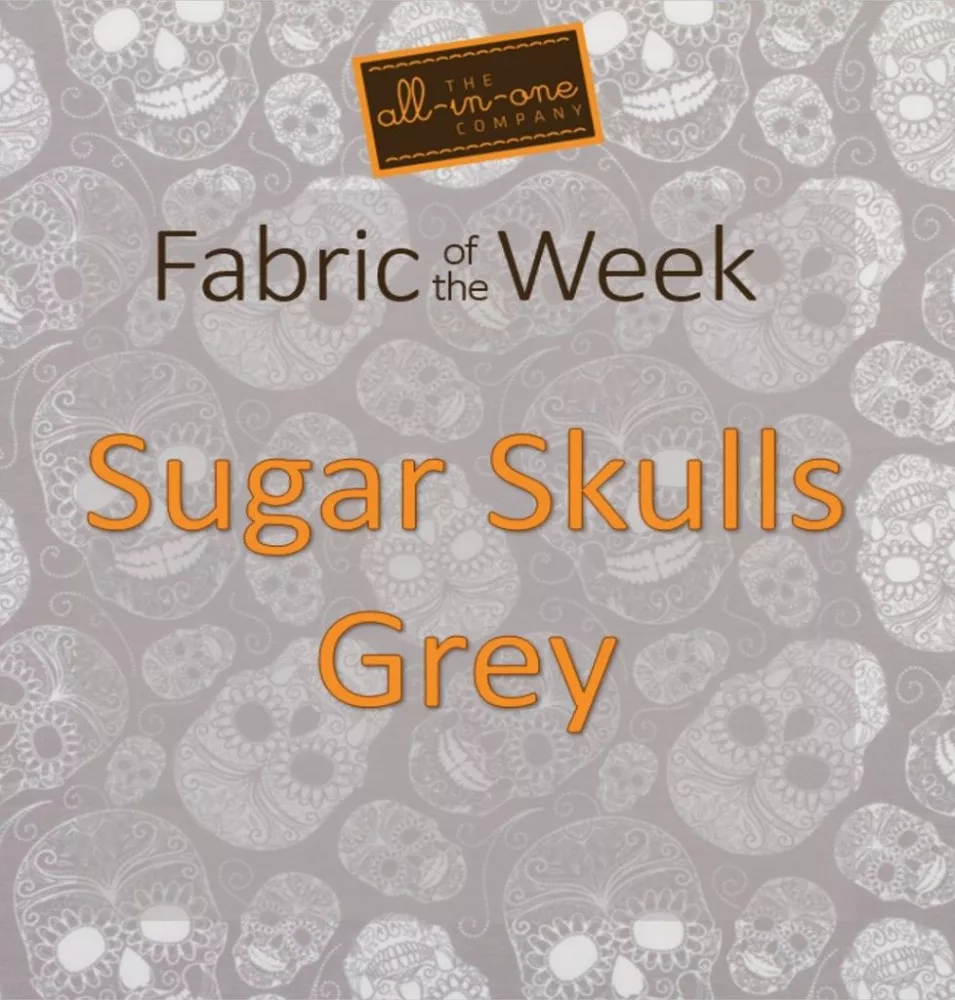 Fabric of the Week - Sugar Skulls