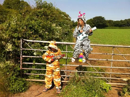 Camping in our Onesies