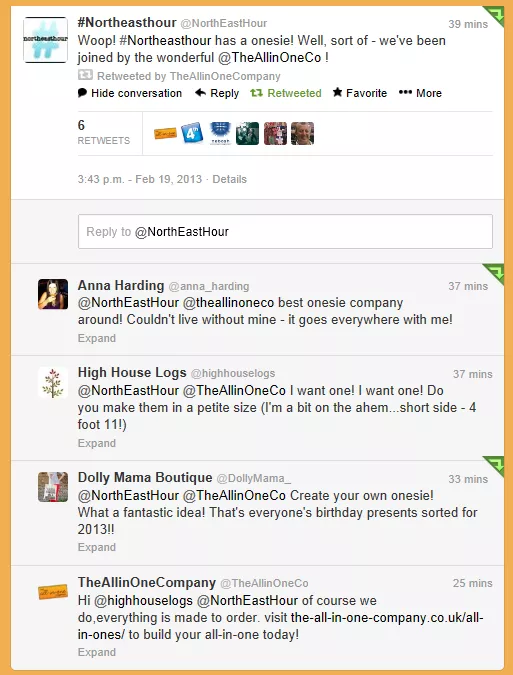 '#NorthEastHour has a Onesie - Well sort of...'