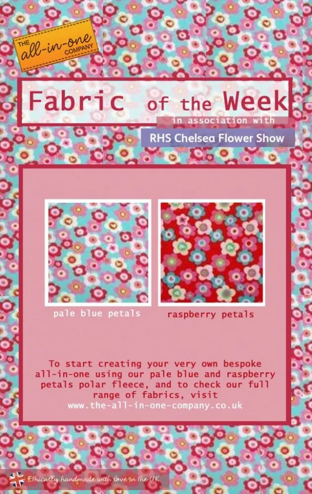 This weeks onesie fabric of the week is...