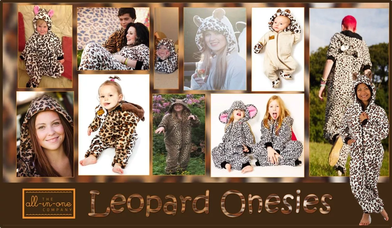 Animal Onesies: Leopard All-in-One