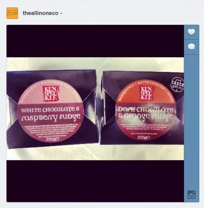 Onesie Treats: Happy Customer sends some treats to The All-in-One Company