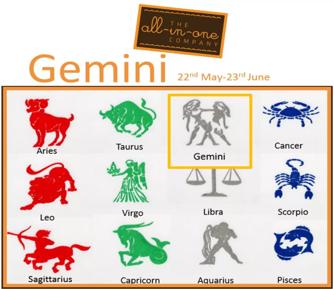 Onesie Embroidery - Gemini