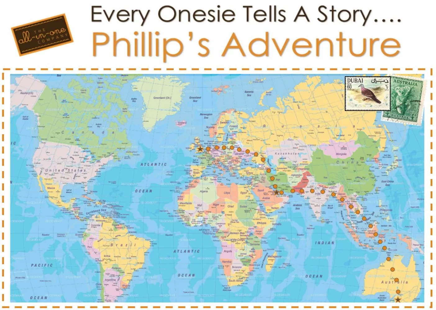 Onesies Around The World