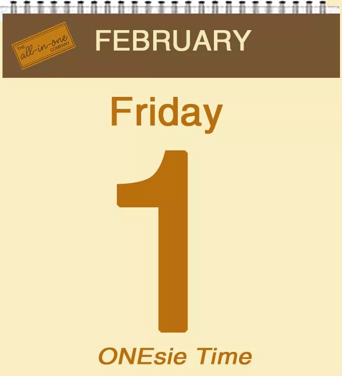 My Onesie gives me the Friday Feeling #FF